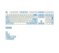MEIBAOGE Tastiera Meccanica Aggiorna Keycaps 122PCS Lemon Bear Keycaps Set OEM Altezza Doppio Shot Molding