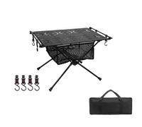 MEIBAOGE Tavolo da campeggio all'aperto portatile pieghevole da spiaggia piccolo tavolo per barbecue