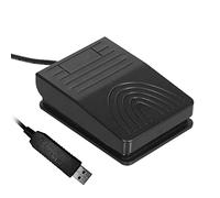 Meichoon Interruttore a pedale USB Controllo a pedale singolo Keypress Simulatore di combinazione di scorciatoie personalizzate per acquisizione di immagini mediche Gioco Attrezzature per computer