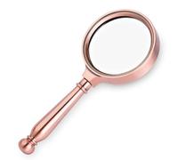 Meichoon - Lente d'ingrandimento portatile 10x, con lente da 75 mm, pratico strumento per anziani e bambini per leggere libri, ispezioni, monete, insetti, rocce, mappe, cruciverba