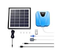 Meichoon Pompa ad aria solare ossigenatore USB Quiet Stagno circolazione dell'acqua MY05
