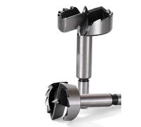 Meichoon Punta per trapano multi-dente, versione migliorata, maggiore durezza, utensile per la lavorazione del legno in carbonio, punta per punzonare, pannelli di legno, fori ad ala piatta, cerniera a