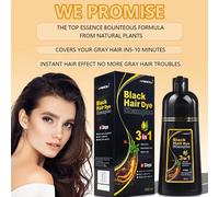 Meidu 3 In 1 Shampoo Colorante Istantaneo Colore Nero Naturale per Gli Uomini Donne Tinture Per Capelli A Base di Erbe Marrone Viola Tinture Per Capelli Shampoo Tinture Per Capelli