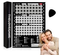 Meifiyu Love Game Poster - Posizioni sessuali da grattare, 100 idee per appuntamenti per coppie, divertenti giochi interattivi, regali di compleanno per donne