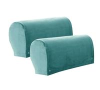 MEIFULLE 2 Pezzi Copribraccioli Elastici per divani, copridivano sfoderabili, Elastici, Solidi, per braccioli di divani