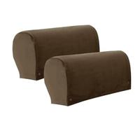 MEIFULLE 2 Pezzi Copribraccioli Elastici per divani, copridivano sfoderabili, Elastici, Solidi, per braccioli di divani