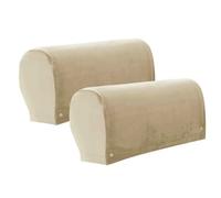 MEIFULLE 2 Pezzi Copribraccioli Elastici per divani, copridivano sfoderabili, Elastici, Solidi, per braccioli di divani