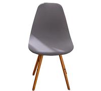 Meigeh Coprisedie da pranzo scandinave Fodera per sedia scandinava per sala da pranzo a forma curva 4 pezzi