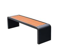 Meihkkud Panchina da Esterno E Interno,Panca Stile Rustico ,Panchina da Esterno,Panchina Moderna da,Resistente alle intemperie,Comoda E Resistente(150cm/59in,Black)