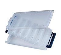 Meiho Fishing Double Layer Bait Tackle Storage Box Contenitore in plastica Trasparente 120