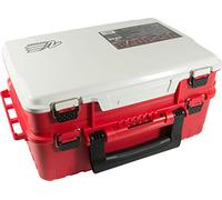 Meiho Tackle Box – Valigia da pesca VS-3078 – 430 x 295 x 186 mm – Rosso