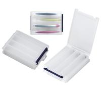 Meiho Versus Two Sided Lure Cases Reversible Clear Scatole da pesca