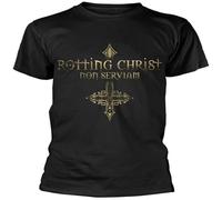 MEIHUANG Rotting Christ 'Non Serviam' Mens T Shirt Size XL