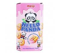 Meiji Ciao Panda Fragola Biscotti 50 grammi x 10