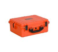 MEIJIA Custodia rigida impermeabile per fotocamera con schiuma personalizzabile, adatta per droni, fotocamere, obiettivi (arancione, 52,4 x 42,8 x 20,6 cm)