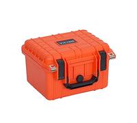 MEIJIA Custodia rigida protettiva portatile impermeabile per tutte le stagioni, custodia compatta per fotocamera con schiuma personalizzabile, adatta all'uso di droni, fotocamere, attrezzature