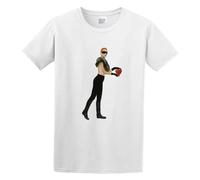 MeiJian Eurythmics Design Cotton T-Shirt White S