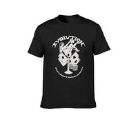 MeiJian Evolution Pay To Play Randy Orton Batista Triple H RIC Flair T-Shirt Black M