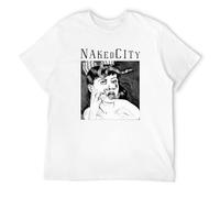 MeiJian Naked City T-Shirt/Short Sleeve, John Zorn, Mr Bungle Boredoms Fantomas Tomahawk T-Shirt White M