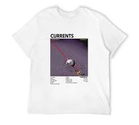 MeiJian Tame Impala Retro Tame Album Tee, Impala Concert T-Shirt T-Shirt White M