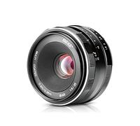 Meike 25 mm F1.8 Obiettivo grandangolare da grande apertura obiettivo a messa a fuoco manuale compatibile con fotocamere mirrorless Fujifilm X mount X-T1 X-T2 X-T3 X-T4 X-T5 X-T10 X-T20 X-T100 X-T200