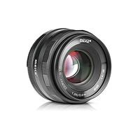 Meike 35mm F1.4 Obiettivo di messa a fuoco manuale APS-C da compatibile con fotocamere mirrorless Sony E Mount NEX 3 NEX 5 5T 5R 6 7 A5000 A5100 A6000 A6100 A6300 A6500 A6600 A6400