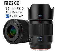 Meike 35mm F2.0 Full Frame Wide Angle Auto Focus Lens for Nikon Z Mount Cameras