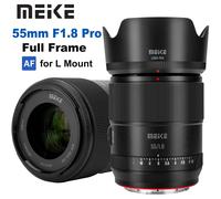 Meike 55mm F1.8 Pro Full Frame STM Auto Focus Lens for L Mount Mirrorless Camera