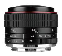Meike 6,5 mm f/2,0 Sony attacco E