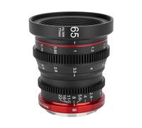 Meike 65 mm T2.2 Manual Focus Grandangolare Mini Obiettivo Cinema APS-C Mini Prime Cine Obiettivo per Canon RF-Mount EOS R RP R7 R10 C70 Komodo Fotocamere