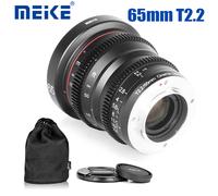 Meike 65mm T2.2 Manual Focus Cinema Lens for Fuji X Sony E Canon RF M4/3 BMPCC4K