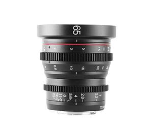 MEIKE 65mm T2.2 Wide-Angle Manual Focus Mini Cinema Lens for Sony E-Mount APS-C Cameras and Super 35mm Camcorders FS5 FS7