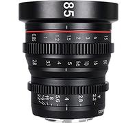 Meike 85 mm T2.2 Lente Cinama/Film, adatta per riprese di film ad alta risoluzione in 4k, MFT Mount