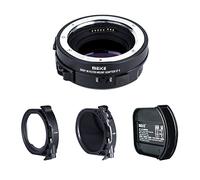 Meike MK-EFTE-C VND Filtro Drop-in Auto-Focus Mount Lens Adapter per Canon EF/EF-S Obiettivi Sony E Mount Camera con Filtro ND Variabile e Filtro UV A7SII A7 A6000 A6500 A7SIII A9