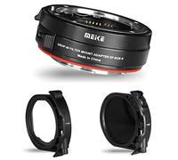 Meike MK-EFTR-C - Adattatore per obiettivo in metallo con filtri Drop-in per fotocamere Canon EF/EF-S su Canon EOS R e EOS RP