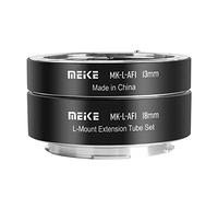 Meike MK-L-AF1 - Set di anelli adattatori per tubo di prolunga macro in metallo, 13 mm + 18 mm, per fotocamere Panasonic Lumix Leica Sigma L-Mount S1 S1H S5 S1R SL SL2 FP FPL