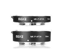 Meike MK-P-AF3A Tubo di prolunga autofocus in metallo per obiettivi Olympus Panasonic Micro Quattro Terzi M4/3 (10mm+16mm)