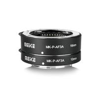 MEIKE MK-P-AF3A Tubo di prolunga automatico per obiettivi fotocamera Olympus Panasonic Micro Quattro Terzi M4/3 10MM 16MM (corpo in plastica con