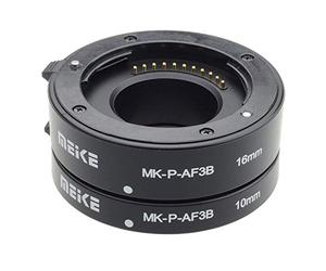 Meike mk-p-af3b set di 3 anelli per Panasonic fotocamera reflex digitale nero