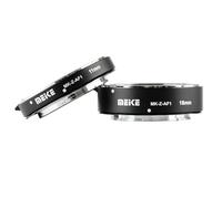 Meike MK-Z-AF1 Adattatore per tubo di prolunga macro autofocus in metallo (11 mm + 18 mm) per fotocamere Nikon Z5, Z6, Z7, Z50