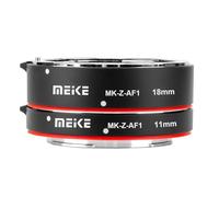 Meike MK-Z-AF1 Set di tubi di prolunga per macro con messa a fuoco automatica in metallo (11 mm + 18 mm) compatibile con Nikon Z5 Z6 Z6II Z7 Z7II Z50