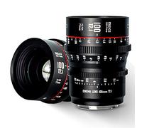 Meike Obiettivo grandangolare 100mm T2.1 S35 per Canon EF Mount e Cine Camcorder EOS C100 Mark II, EOS C200, EOS 300 Mark II, EOS C300 Mark III, Zcam E2-S6 6K