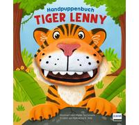Meike Teichmann Handpuppenbuch - Tiger Lenny: Pappbilderbuch mit fla (Tascabile)