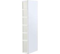MEILISHAOMEI Armadietto da bagno alto e stretto, cassettiera verticale con 2/3/4/5/6 cassetti in plastica di grande capacità, cassetto sottile con ruote, armadietto accanto al WC