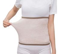 MeiLiu Fascia Lombare Posturale, Scaldamuscoli Lombare per Stomaco Morbido, Cintura in Vita Sottile, Fascia Elastica per Protezione del Riscaldamento dello Stomaco per Uomini e Donne