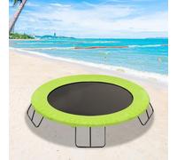 meiliwmlo Imbottitura protettiva per trampolino in PVC, per trampolino di ricambio, larghezza 30 cm, per coprire le molle sul bordo del trampolino nei parchi di famiglia (8 FT verde)