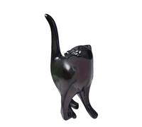 Meiliyizu Astratto Gatti Figurine Resine Artigianale Ornamento Unico Moderno Scultura Animale Decori Accento Regalo Dare Per Gli Amanti Dei Gattini Resine Decorative Stat