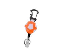 Meiliyizu Heavy Duty retrattile Pull Badge Steel Wire Rope Fibbie Titolare retrattile Portachiavi Badge Holder Facile da usare Outdoor Keychain