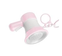 Meiliyizu Portachiavi con ciondolo per borsa, con altoparlanti in miniatura per cambiare voce per divertimento e intrattenimento, modulo audio interattivo