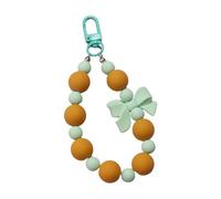 Meiliyizu Portachiavi con fiocco dolce portachiavi con perline portachiavi creativo per borsa ciondolo zaino ciondolo fiocco portachiavi ciondolo ciondolo portachiavi ciondolo catena auto fiocchi